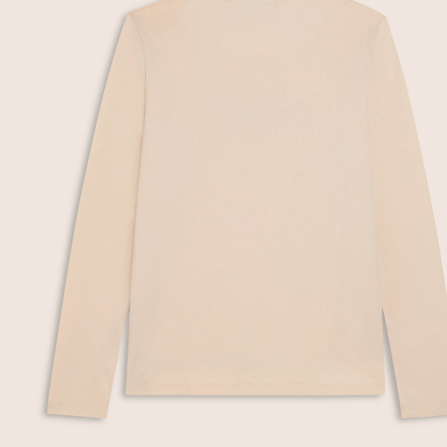 T-shirt comfort manica lunga con retro stampato