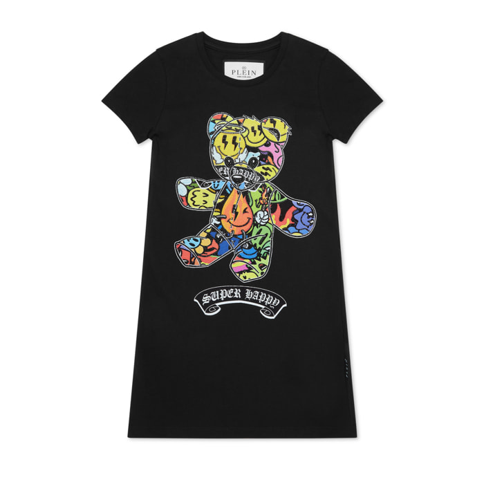 PHILIPP PLEIN T-Shirt Short Dresses SMILE