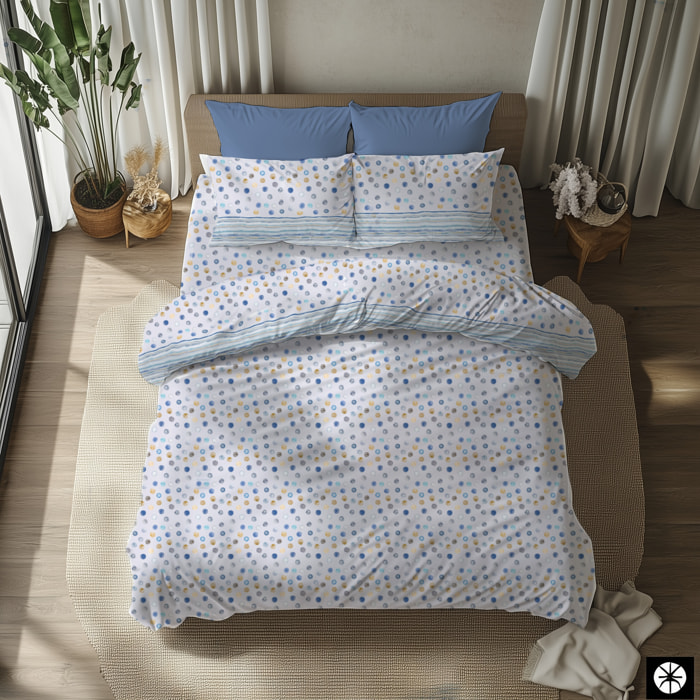 CASA MATTA Completo Letto Dec Carosello in Policotone