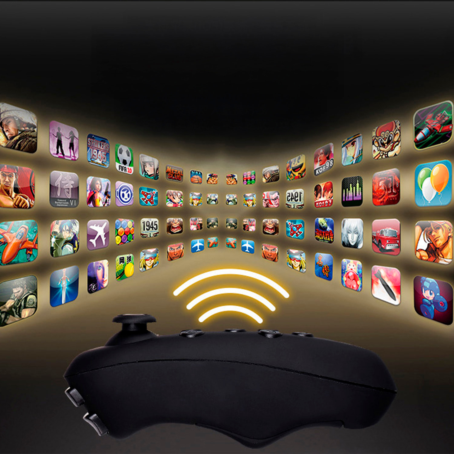 Mando a distancia Bluetooth con 4 modos de uso. Compatible con Android, PC e IOS.