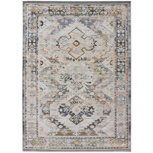 SPRINGS Alfombra estilo vintage de pelo corto multicolor, varias medidas disponibles