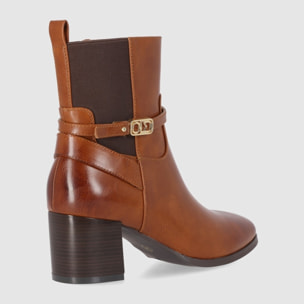 Botines - Cuero - Tacón: 6 cm