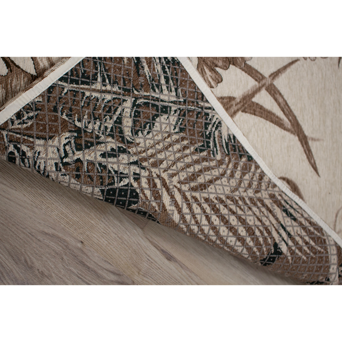 TAPPETO ARREDO DIS.AMAZZONIA LATTEMIELE ROTONDO DIAMETRO 100 CM