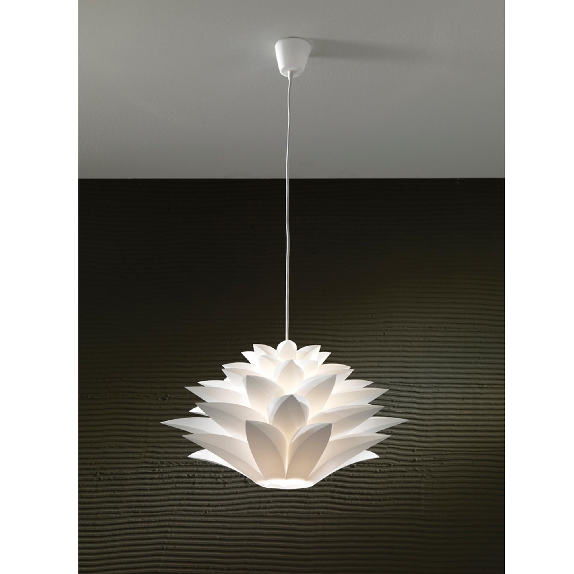 Tomasucci lampadario PETALO bianco