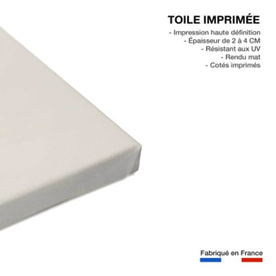 Tableau read my lips Toile imprimée