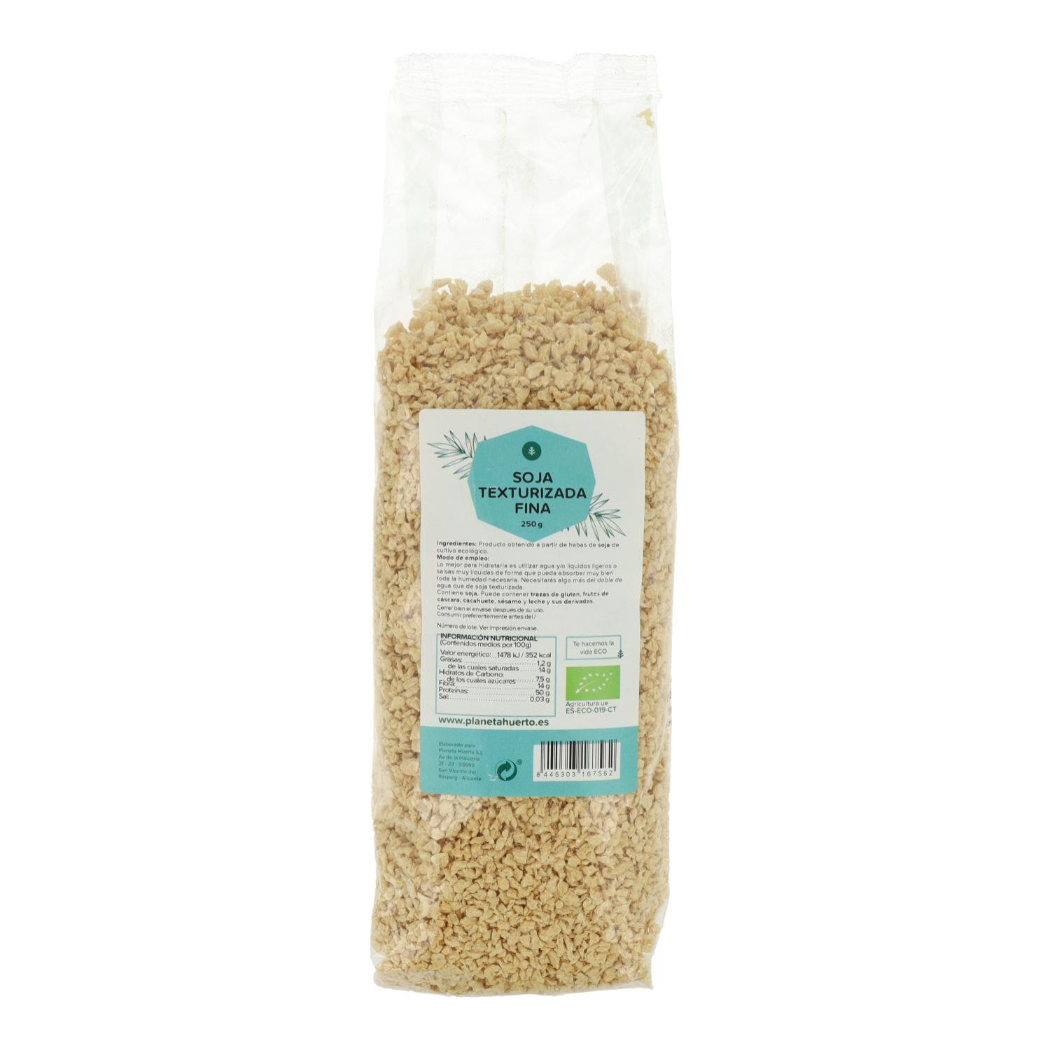 Soja texturizada fina ECO Planeta Huerto 250 g