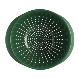 Passoire 24cm en plastique vert