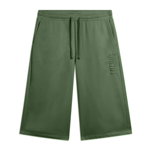 Pantaloni Bermuda Oversize con ricamo FREDDY