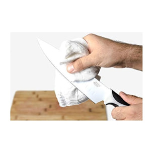 Cecotec Set de 6 couteaux Swiss blanc