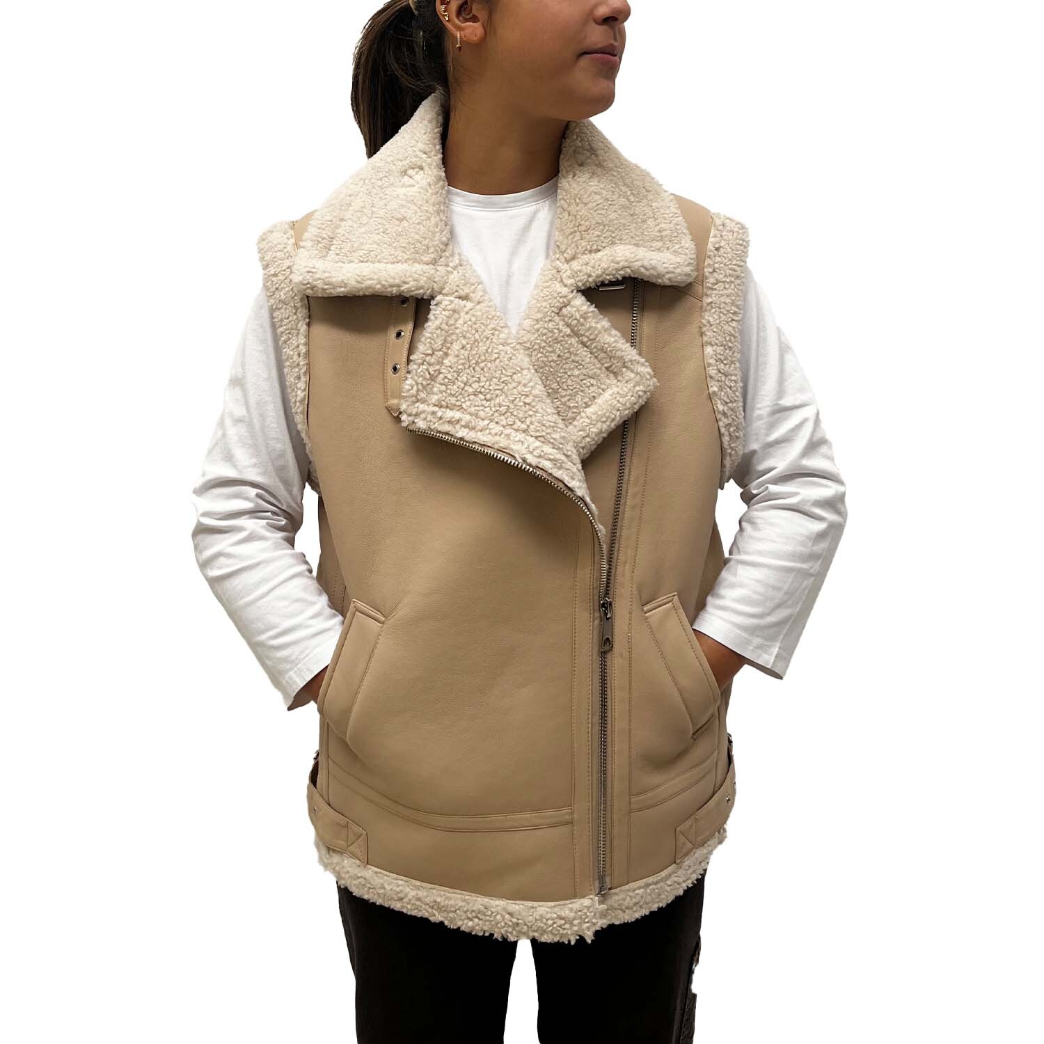 Giubbotto Adulto unisex Tata Italia Beige