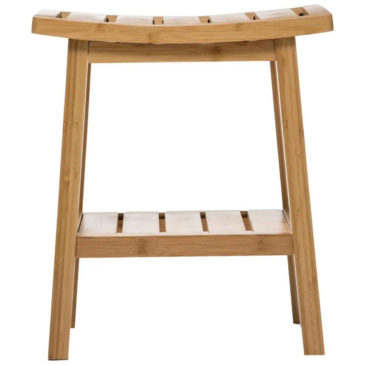 Tabouret rangement bambou