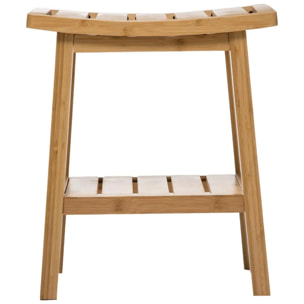 Tabouret rangement bambou
