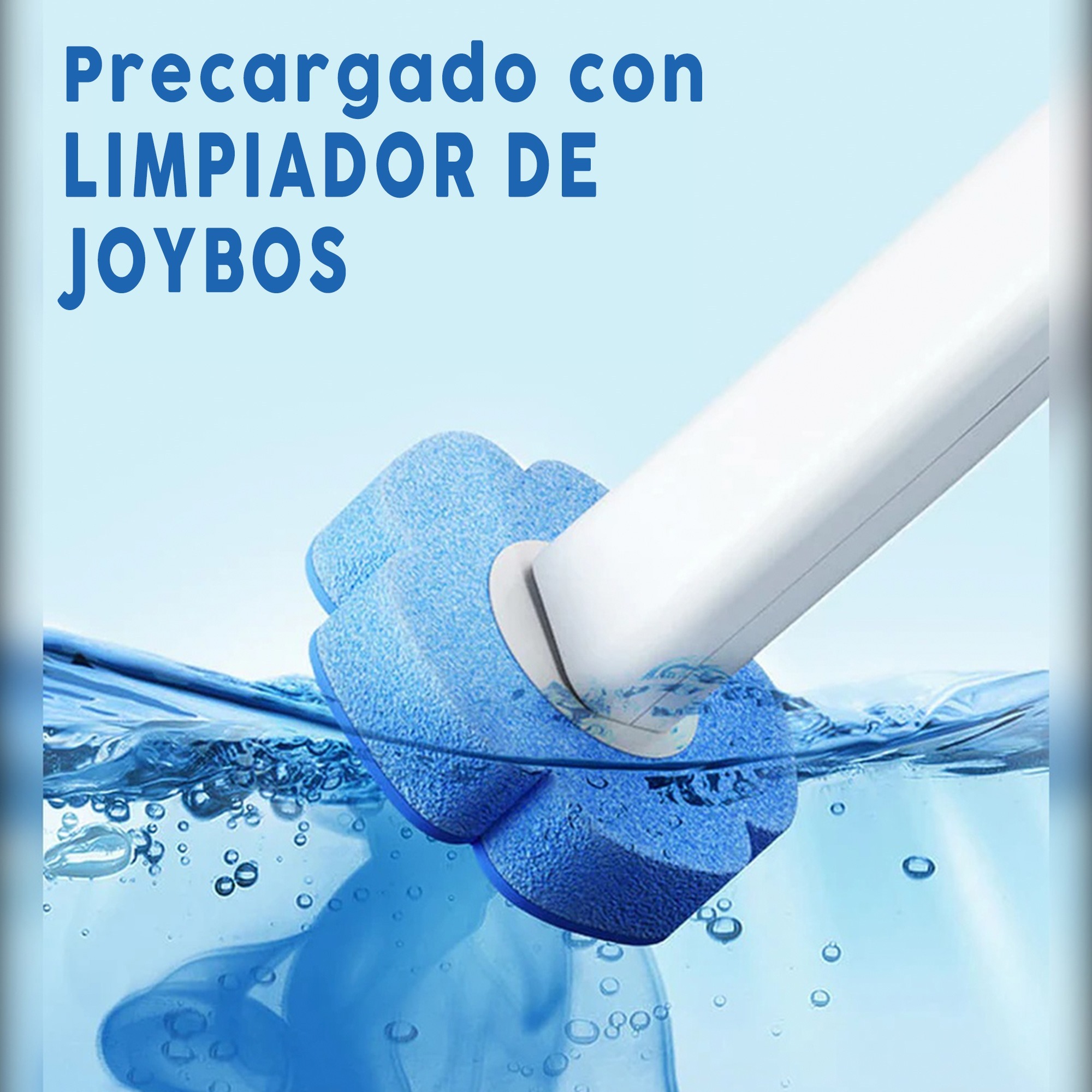 Esponjas - sistema de limpieza de inodoros desechable joybos