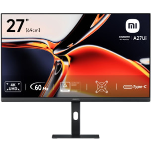 Ecran PC Gamer XIAOMI 4K Monitor A27Ui