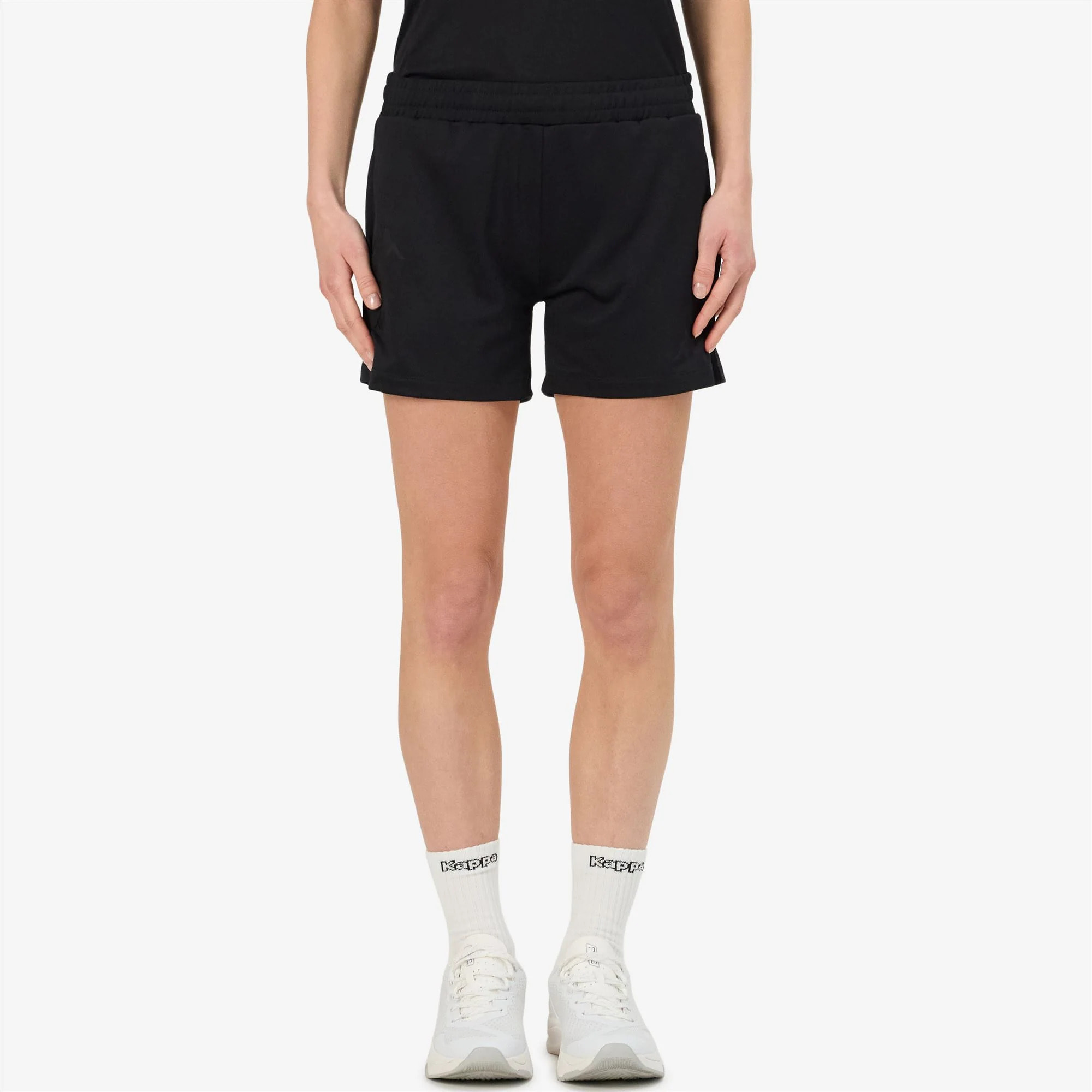 Kappa - Pantaloni Corti Donna Nero - Gines