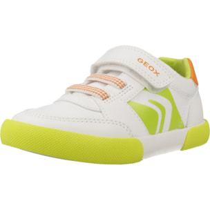 Zapatillas Niño de la marca GEOX  modelo B GISLI BOY BLANCO