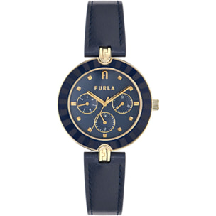Furla Montre Analogique A Quartz Furla Logo Links Multifunction