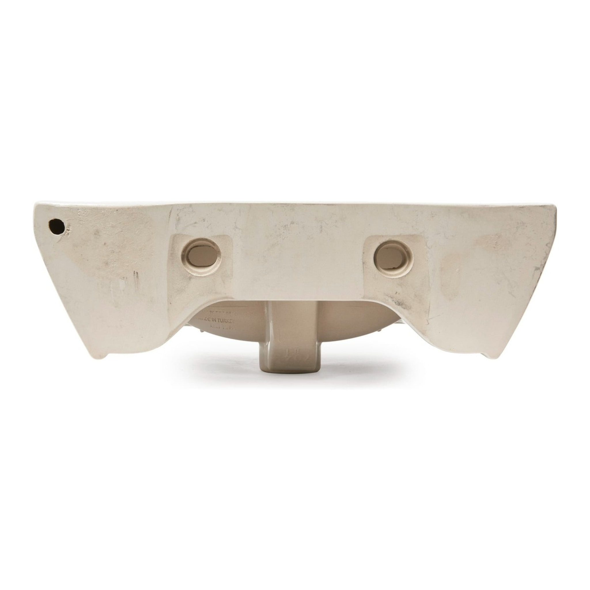 VitrA Integra lavabo suspendu 50 × 43 cm avec trou pour robinetterie au milieu, blanc003-0001)