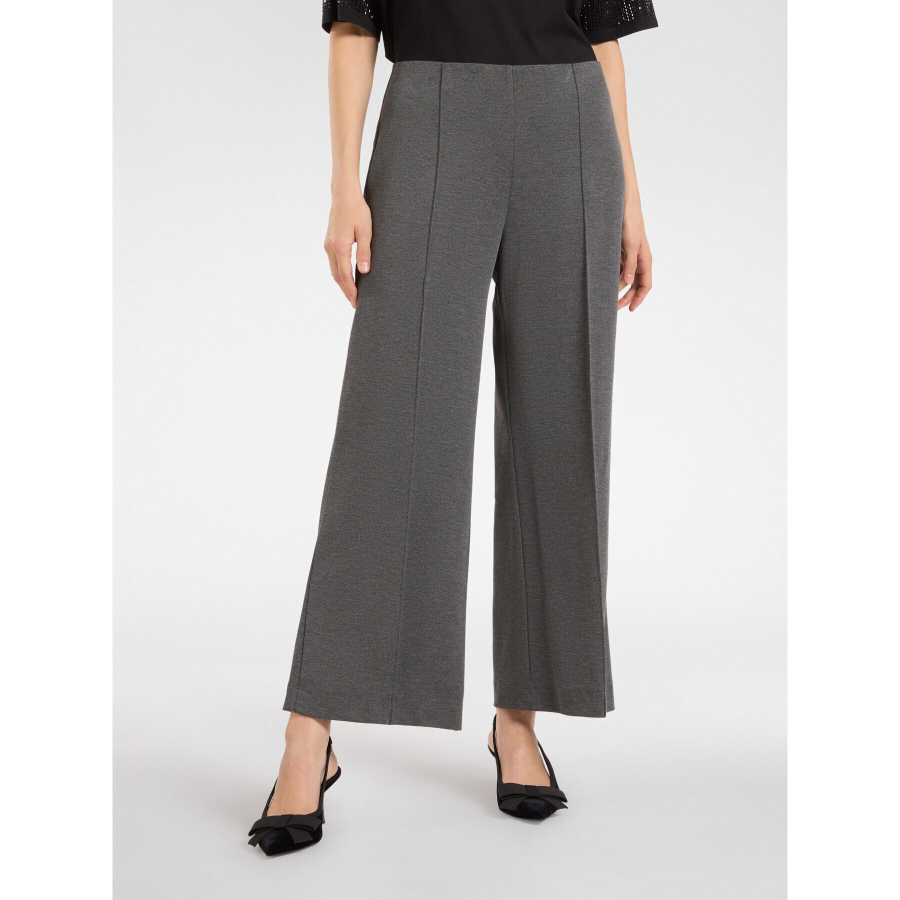 Elena Mirò - Pantalones de jersey - Gris