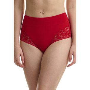 Slip Lace High Waist Brief