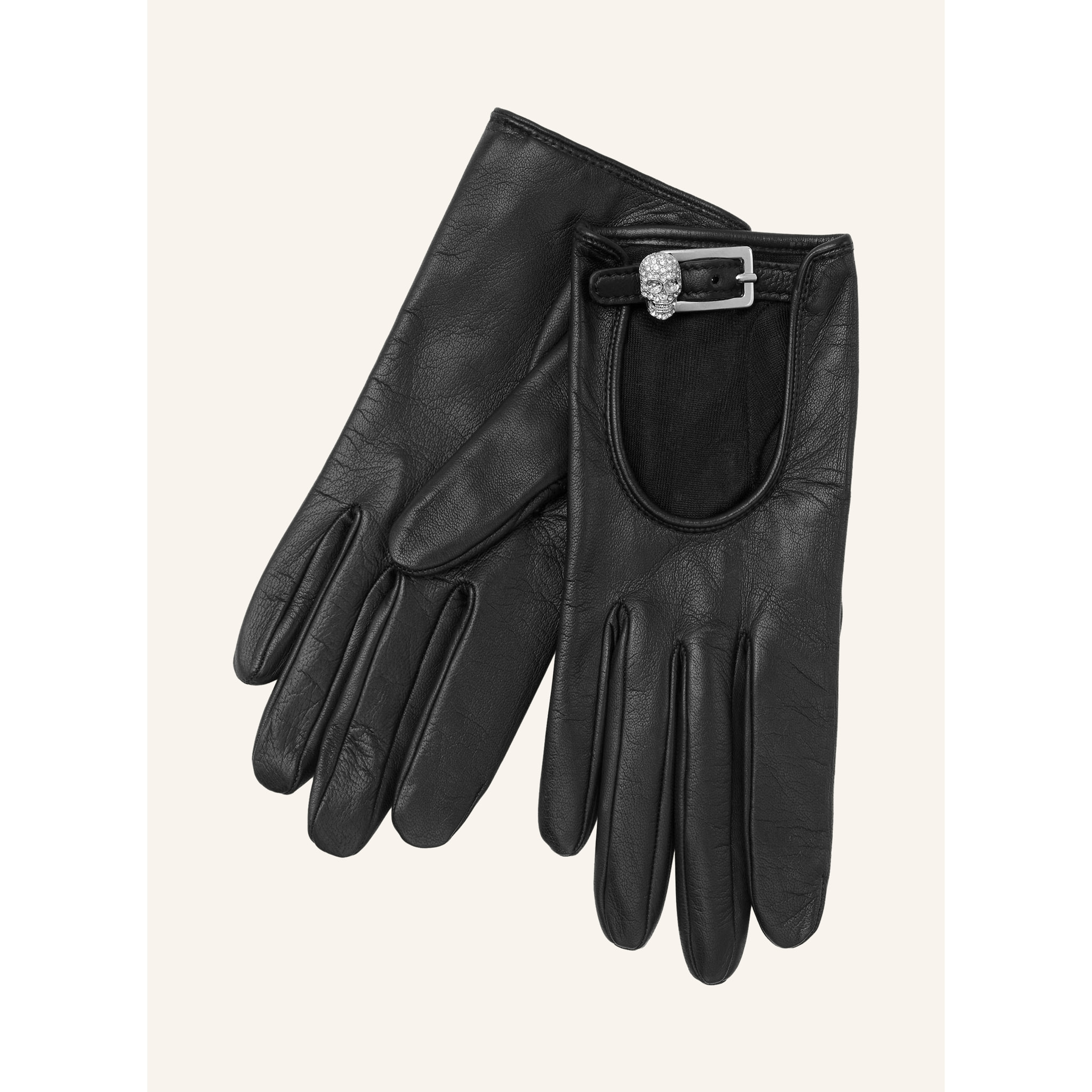 PHILIPP PLEIN Mid-Gloves SKULL