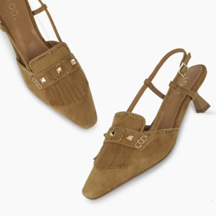 ZAPATOS DE SALÓN BEIGE A-BAIKAL