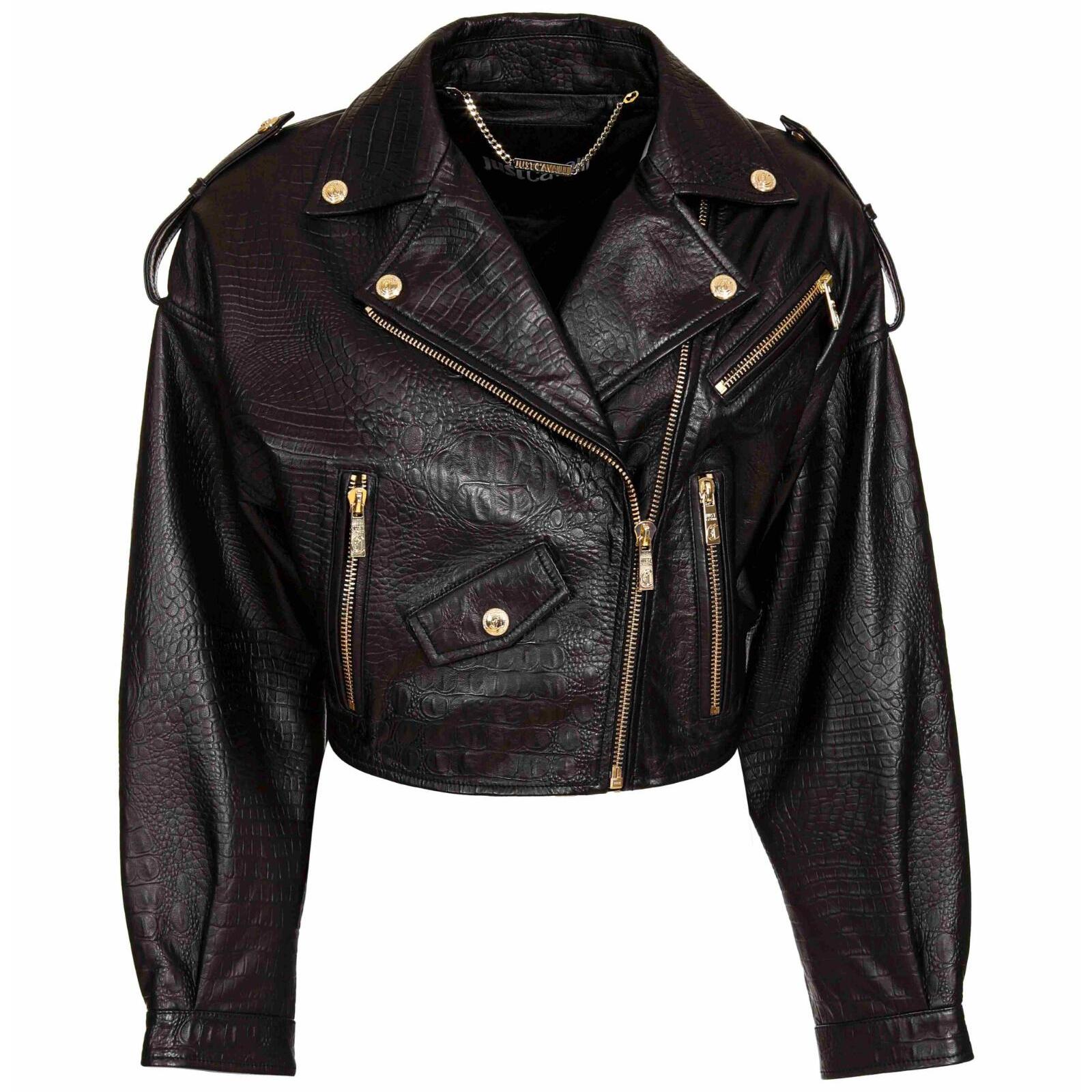 Just Cavalli giacca di pelle
