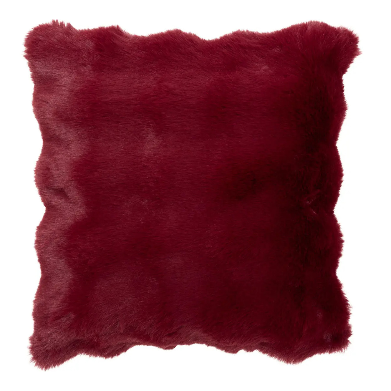 Coussin Zephy carré 45x45cm rouge