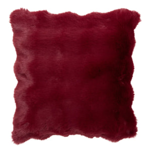 Coussin Zephy carré 45x45cm rouge