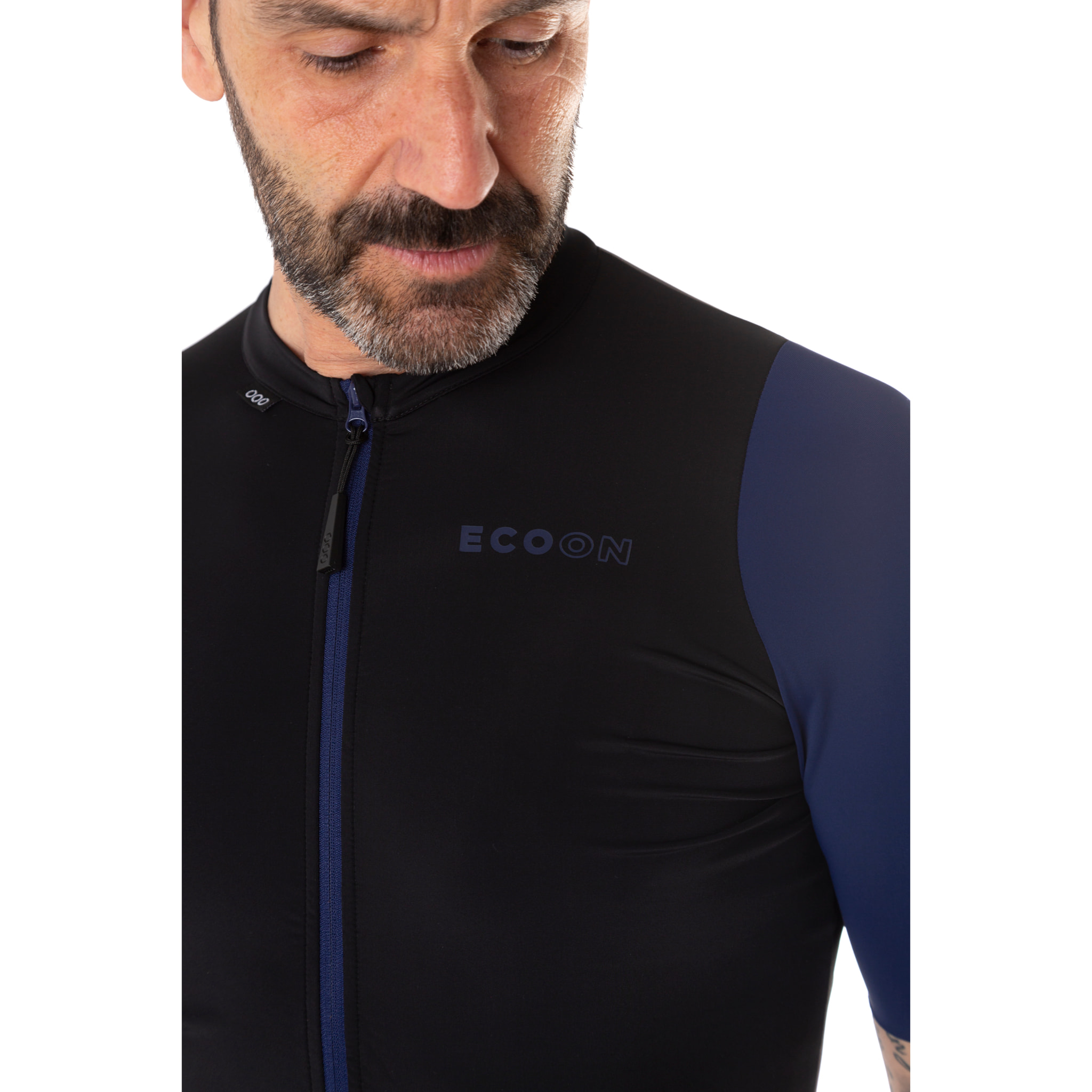 Maglia a maniche corte ECOON Domancy in nero
