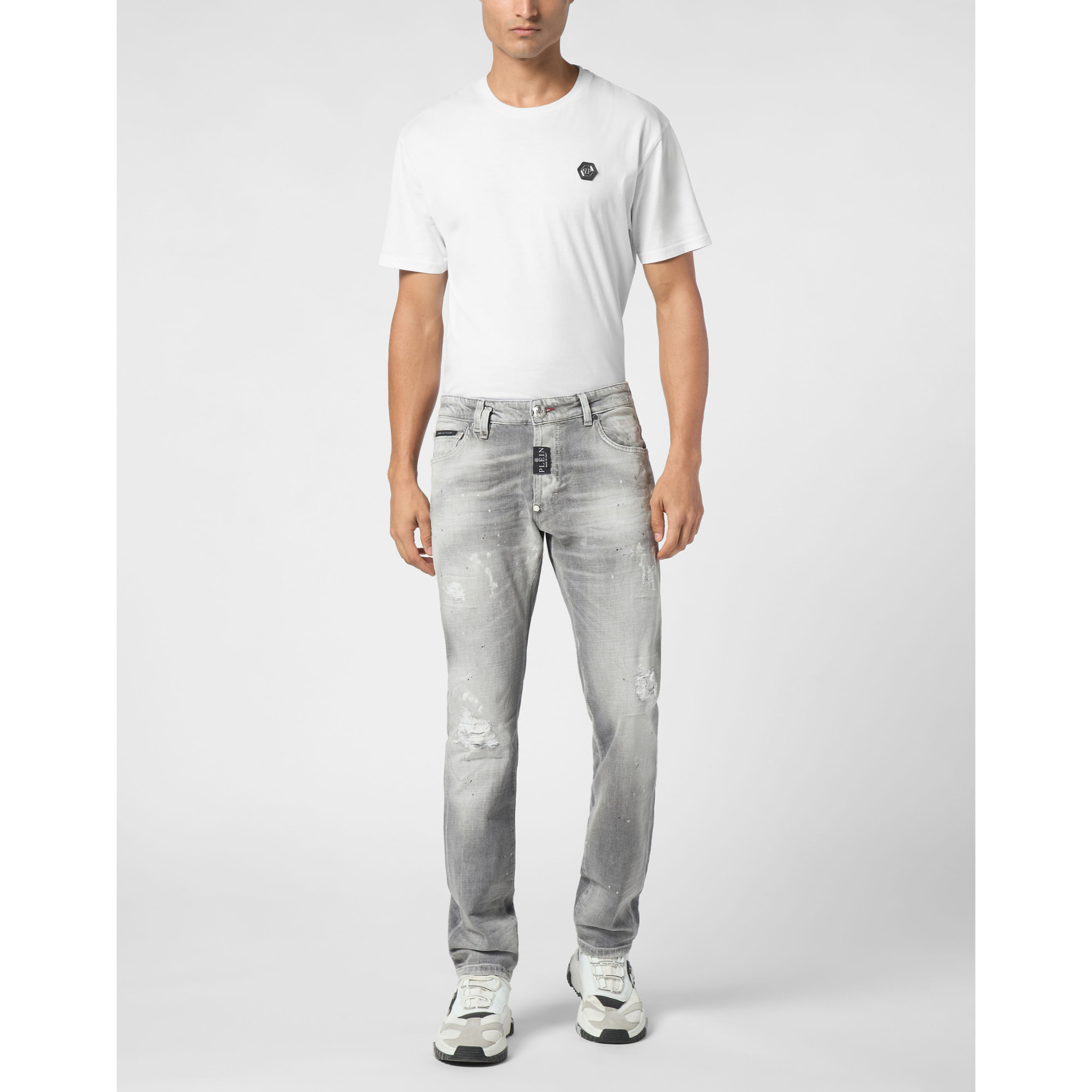PHILIPP PLEIN Jeans dal taglio dritto