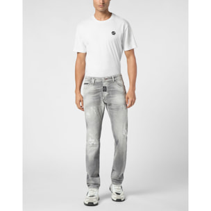 PHILIPP PLEIN Jeans dal taglio dritto