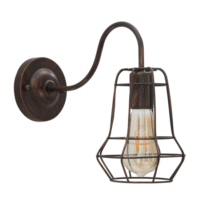 LAMPADA DA MURO INDUSTRY -B- CM 33X15X27,5