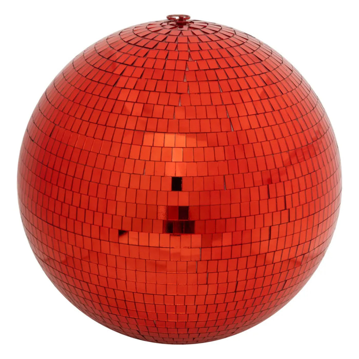 SUSP BOULE DISCO ROUGE D40