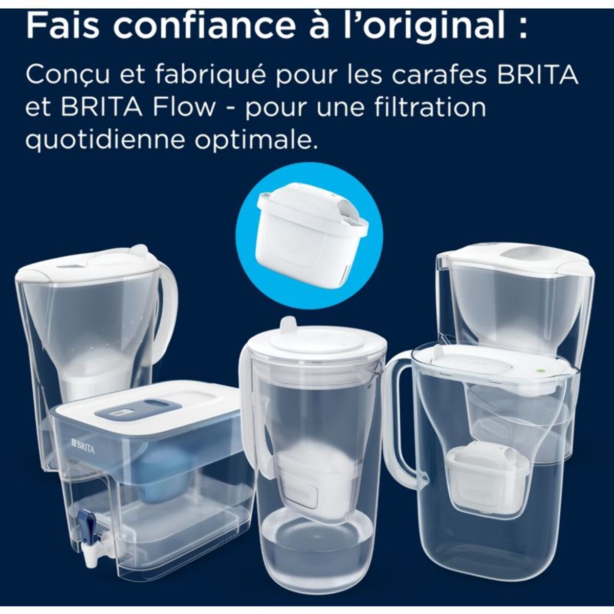 Cartouche filtrante BRITA 2 cartouches Maxtra Pro Pure performance