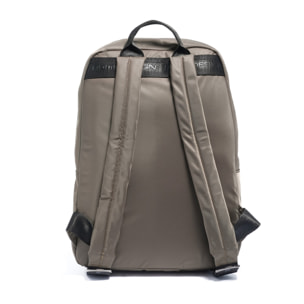 Zaino uomo casual Zenith Chic - Poliuretano - Chiusura zip - 39.0 x 26.0 x 16.0 cm