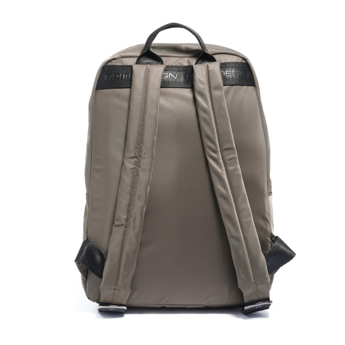 Zaino uomo casual Zenith Chic - Poliuretano - Chiusura zip - 39.0 x 26.0 x 16.0 cm