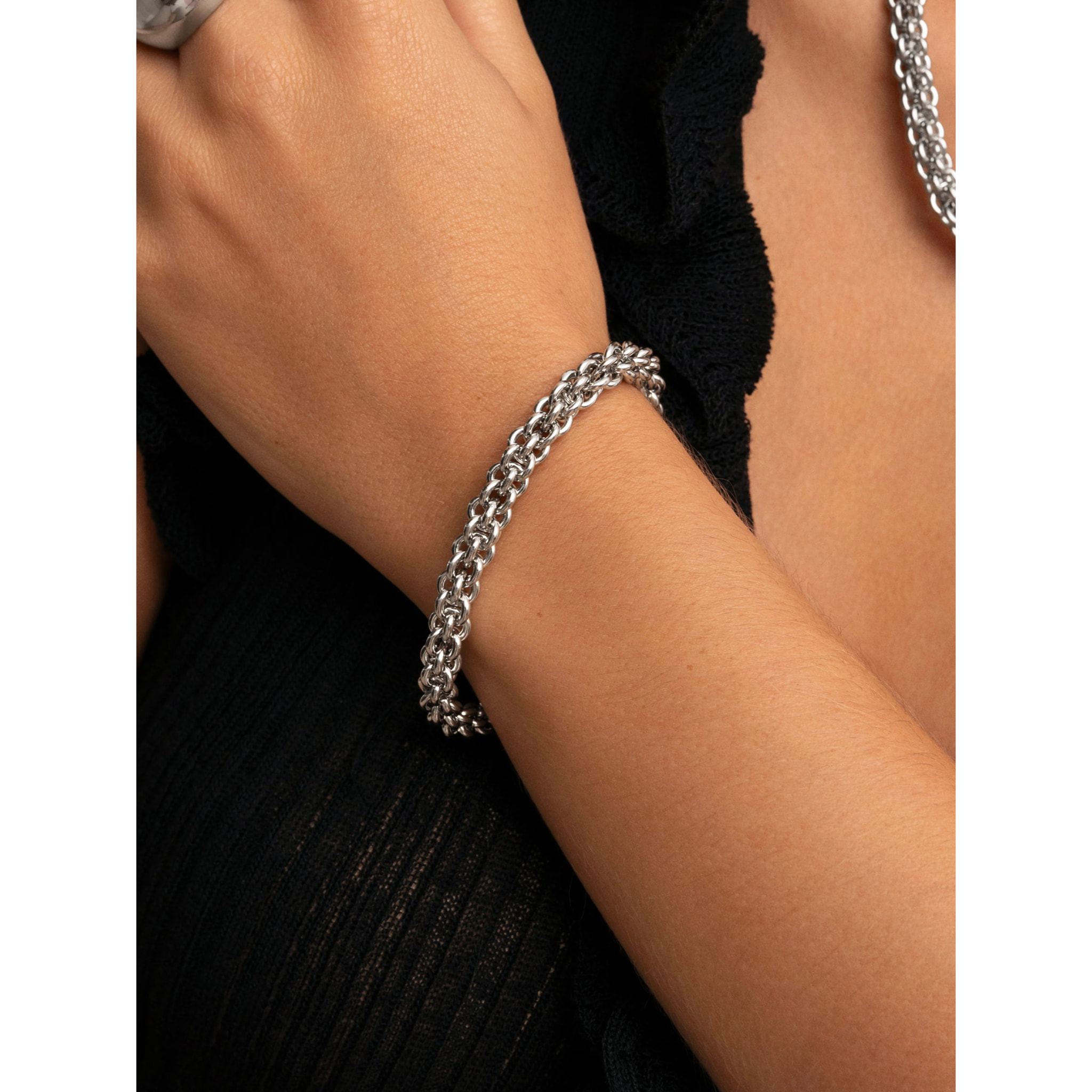 Bracciali Big Rope in Acciaio