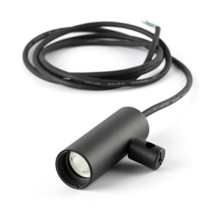 CLAP Proyector negro 6W 2700K 24°