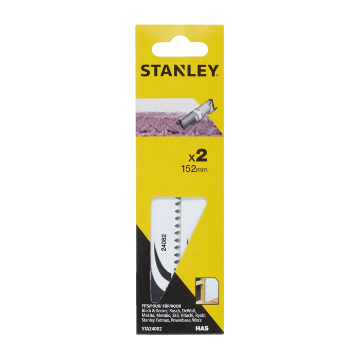 Stanley Lame de scie sabre HAS 152mm