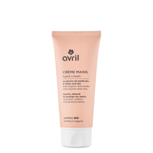 Crème pour les mains - Crème Mains Certifiée bio 100 ml