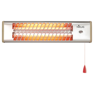 Stufa Al Quarzo Da Muro 1200W
