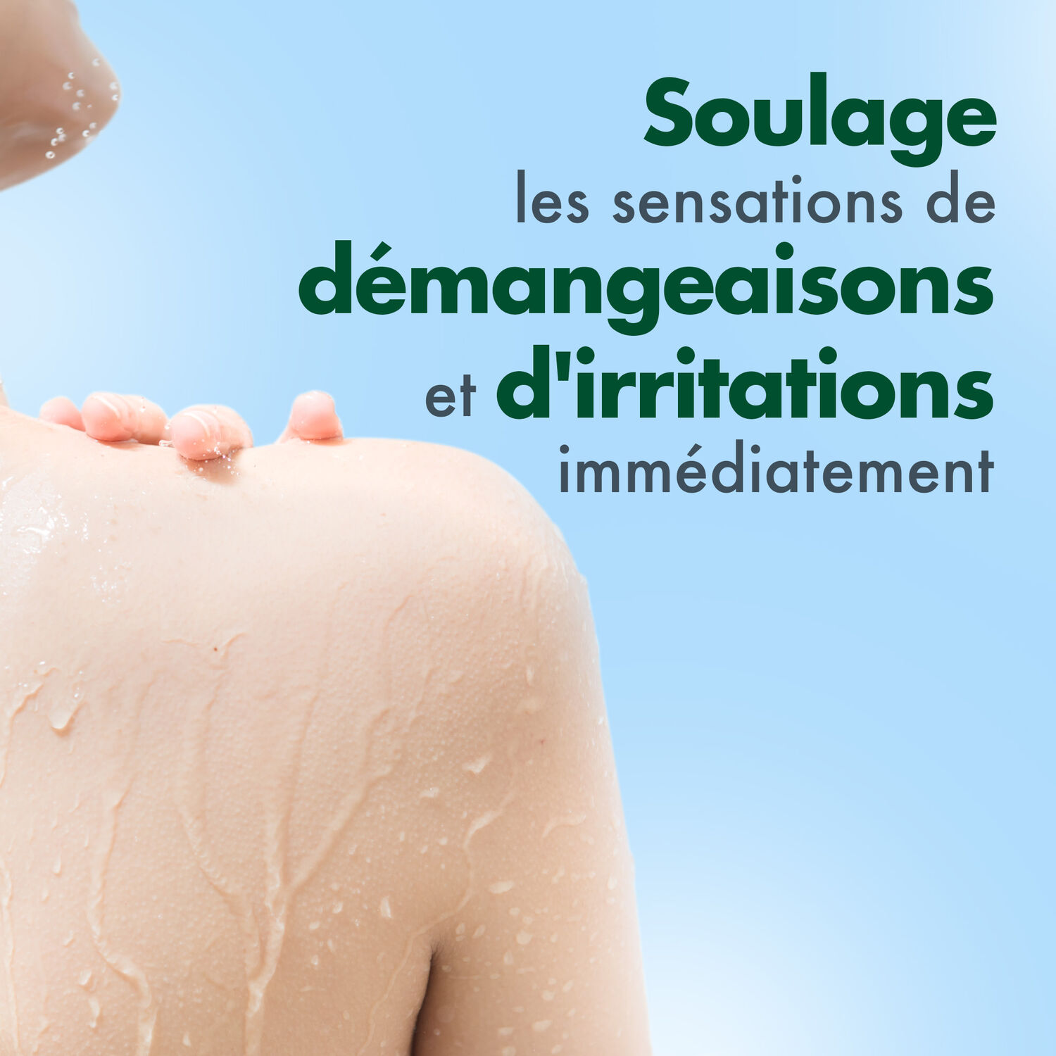 Douche crème - Crème Douche anti-Irritations hydratante 1L