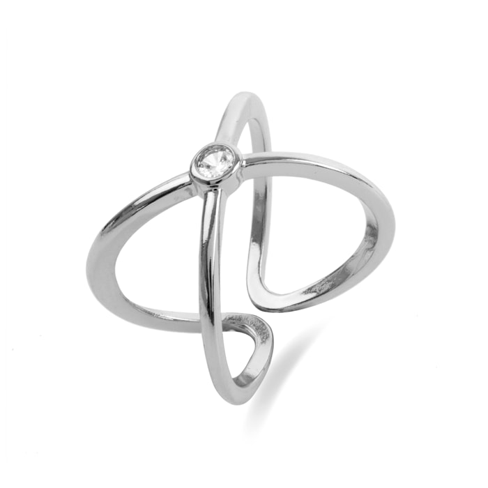 Anillo acabado plata