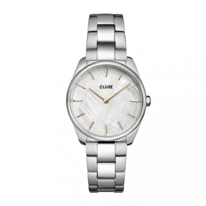 Reloj Cluse CW11211 Mujer Analogico Cuarzo con Correa de Acero inoxidable