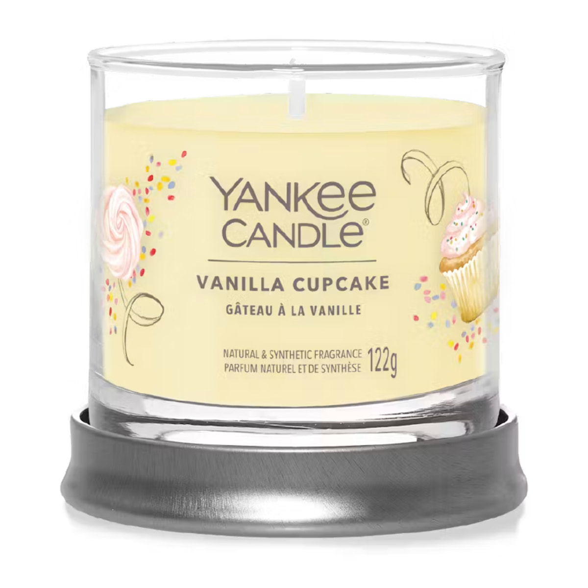 Candela piccola signature Vanilla cupcake Yankee Candle
