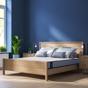 Cecotec Colchón Viscoelástico Flow ViscoCare 1900 105x200cm.Multicapa Altura 21