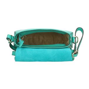 Borsa a tracolla da donna - Modello Monica - Vera pelle - 18.0 x 23.0 x 7.0 cm