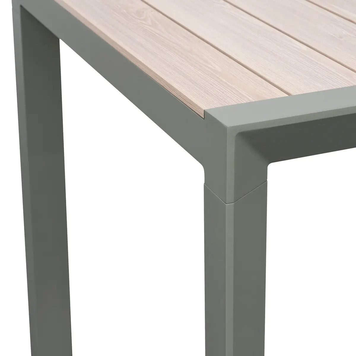 Table de jardin 4 places Evasion beige lin/laurier