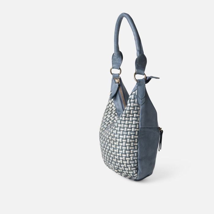 Bolso de hombro BIBA Kansas Blink de piel